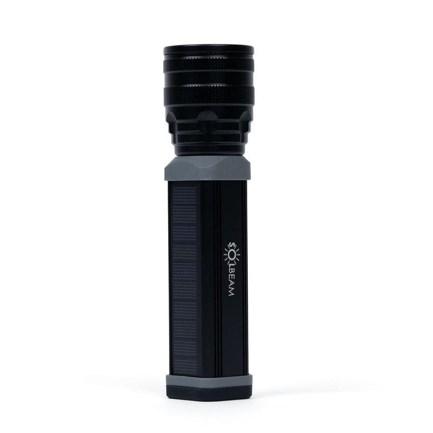 SolBeam High Powered Flashlight w/Power Bank
