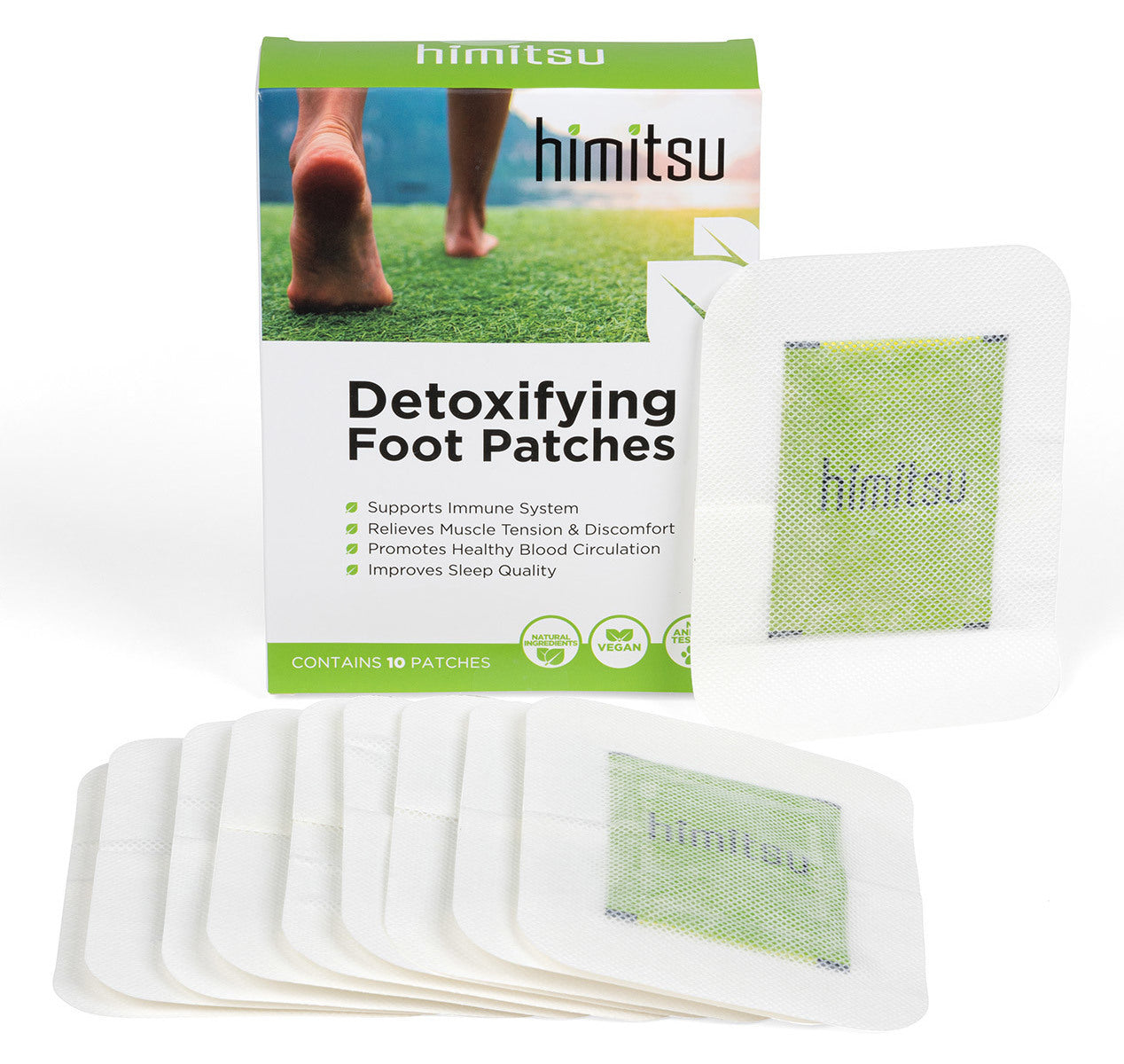 Detoxifying Foot Patches - 10 Pack