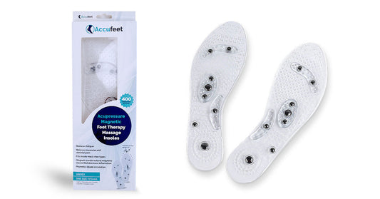 Acupressure Magnetic Foot Therapy Massage insoles